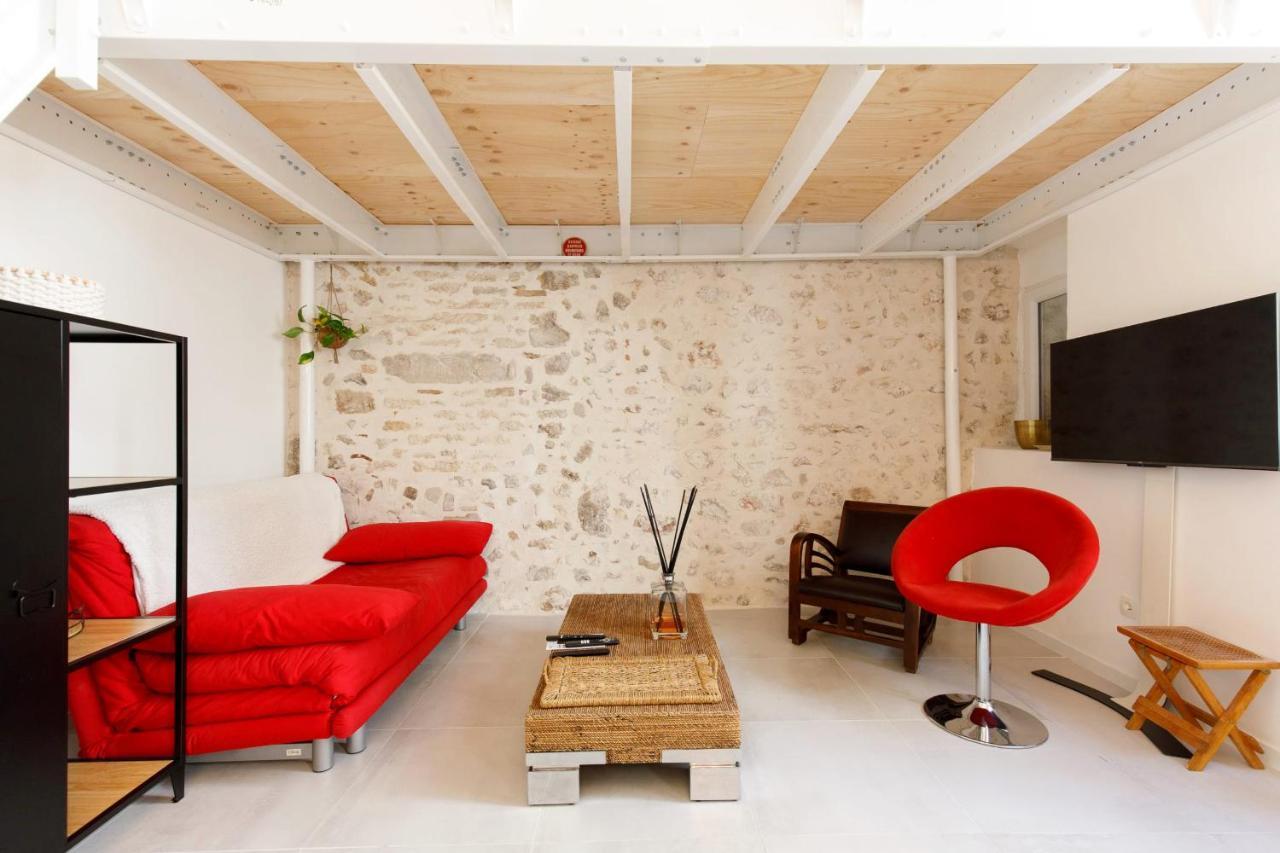 Superb Air-Conditioned Loft In The Heart Of Viel Antibes Lägenhet Exteriör bild