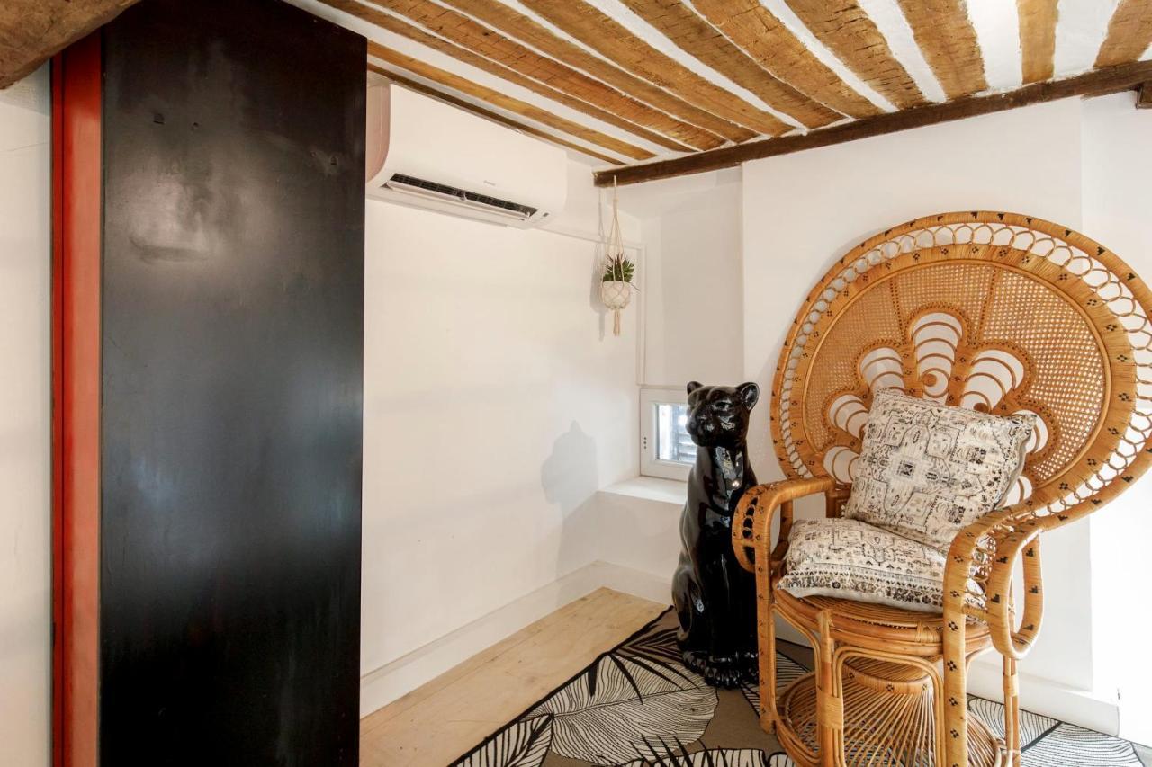 Superb Air-Conditioned Loft In The Heart Of Viel Antibes Lägenhet Exteriör bild