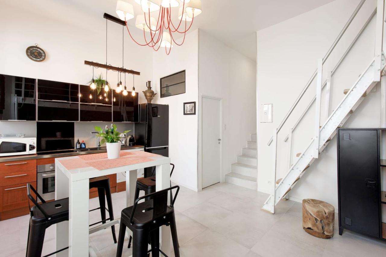 Superb Air-Conditioned Loft In The Heart Of Viel Antibes Lägenhet Exteriör bild