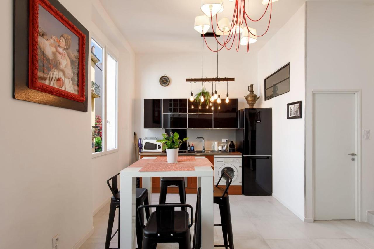 Superb Air-Conditioned Loft In The Heart Of Viel Antibes Lägenhet Exteriör bild