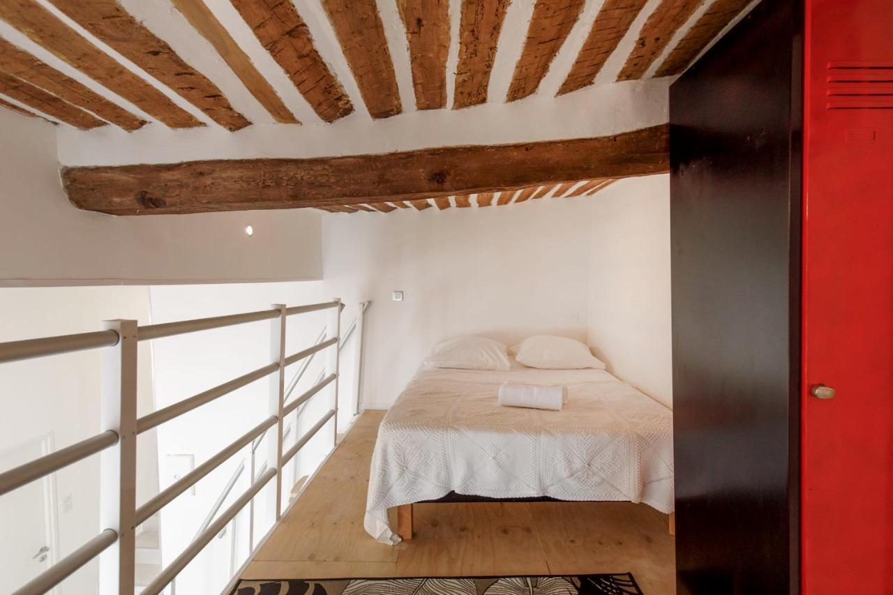 Superb Air-Conditioned Loft In The Heart Of Viel Antibes Lägenhet Exteriör bild